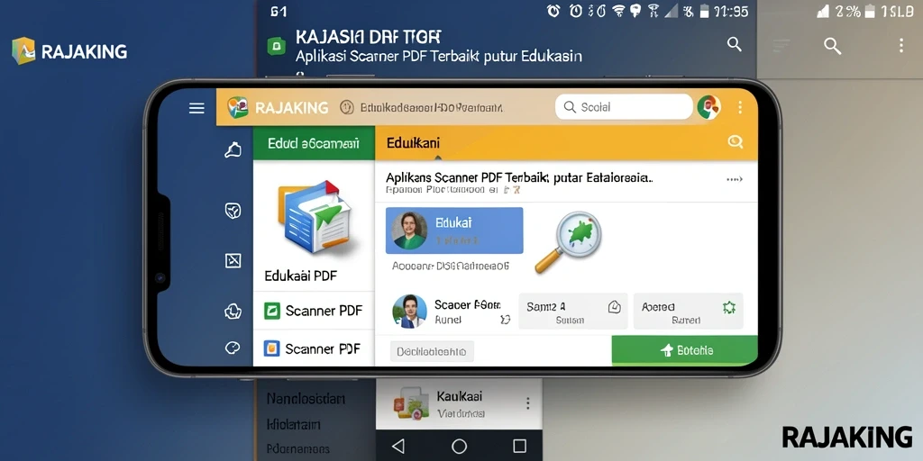 Tampilan antarmuka aplikasi RAJAKING yang intuitif dan fungsional.